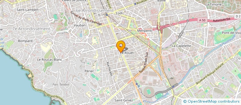 localisation de l'entreprise H18 à MARSEILLE