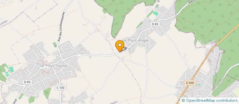 localisation de l'entreprise H19  LE THUIT DE L'OISON