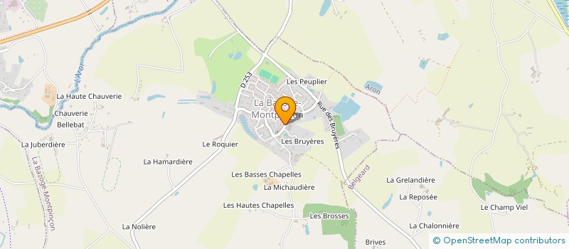 localisation de l'entreprise H1LT  LA BAZOGE-MONTPINCON