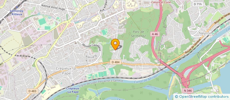 localisation de l'entreprise H2  RILLIEUX-LA-PAPE