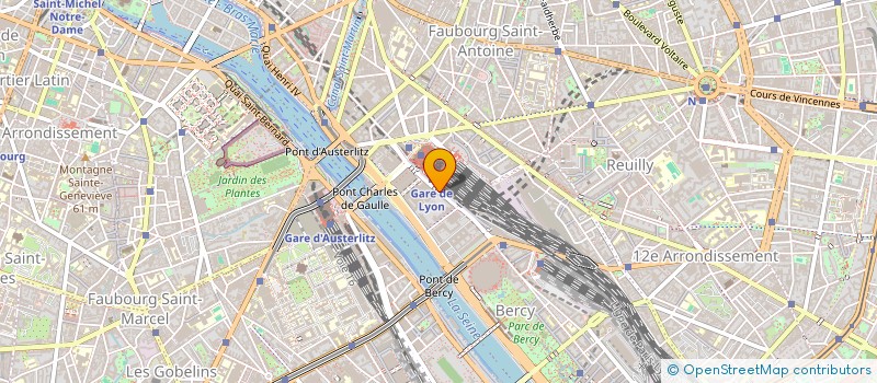 localisation de l'entreprise H2 CRETEIL à PARIS