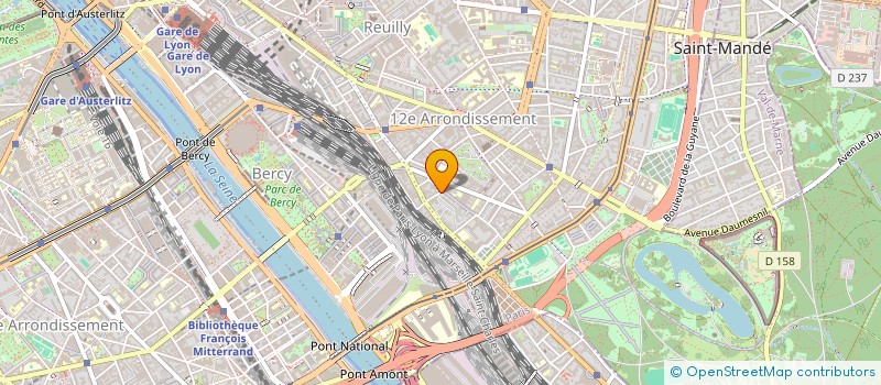 localisation de l'entreprise H2 DIFFUSION à PARIS