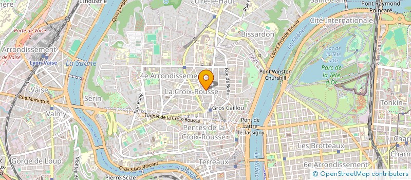 localisation de l'entreprise H2 FOOD  VILLEFRANCHE-SUR-SAONE