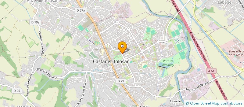 localisation de l'entreprise H2 GROUPE à CASTANET-TOLOSAN