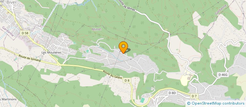 localisation de l'entreprise H2 IMMO  MIMET