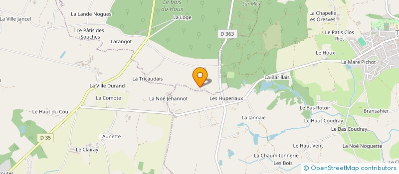 localisation de l'entreprise H2 O  MONTFORT-SUR-MEU