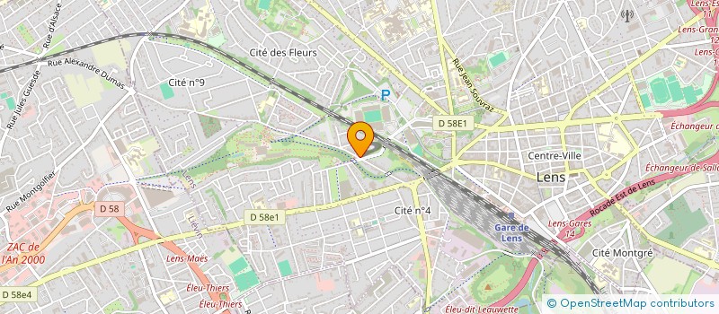 localisation de l'entreprise H2 POWER FRANCE  LENS