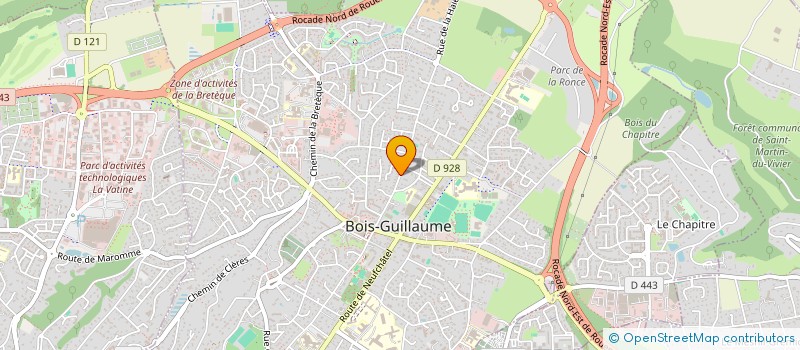 localisation de l'entreprise H2 PROPERTIES à BOIS-GUILLAUME