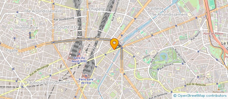 localisation de l'entreprise H2 SANTE à MONTREUIL
