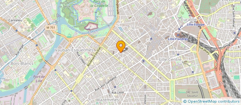 localisation de l'entreprise H2 SOLUTIONS FINANCES à LILLE