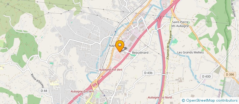 localisation de l'entreprise H2 TEC à AUBAGNE