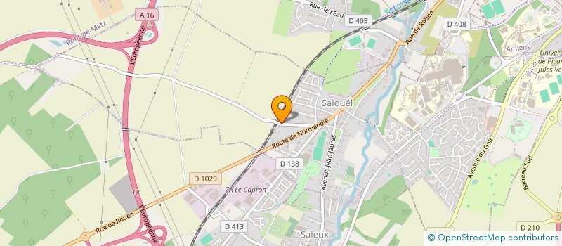 localisation de l'entreprise H20  DURY