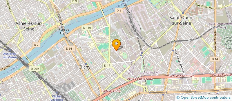 localisation de l'entreprise H20 BAT EXPERT à CLICHY