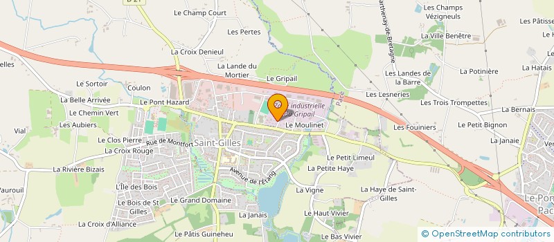 localisation de l'entreprise H20 DIFFUSION à SAINT-GILLES
