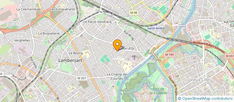 localisation de l'entreprise H202 INVESTISSEMENTS à LAMBERSART