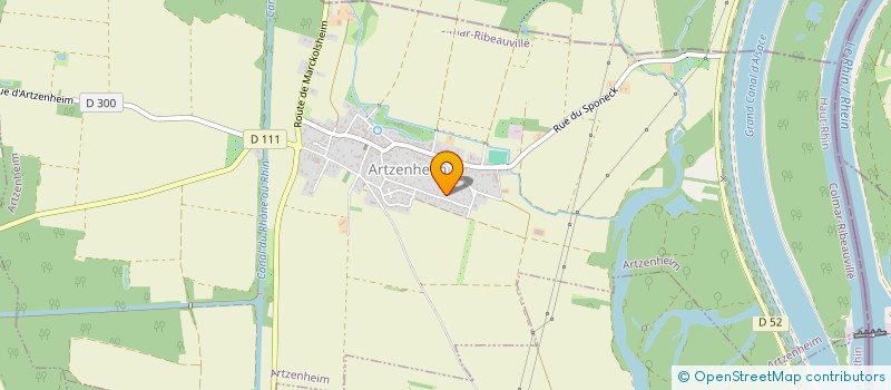localisation de l'entreprise H23 SYSTEMS à ARTZENHEIM
