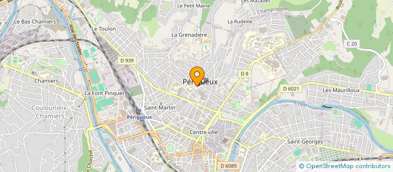 localisation de l'entreprise H24 à PERIGUEUX