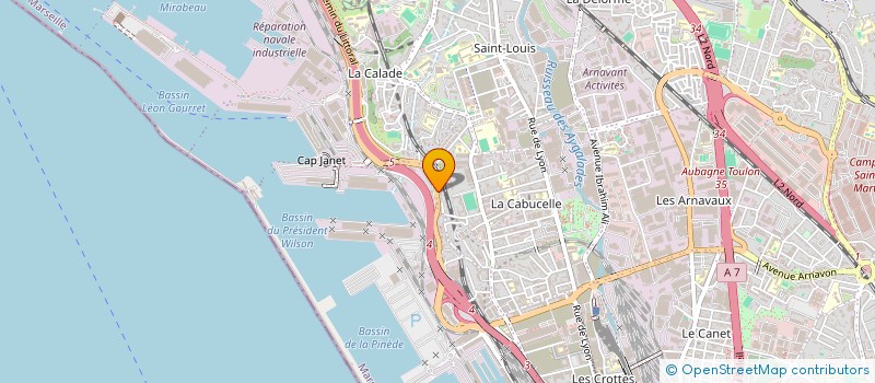 localisation de l'entreprise H24 à MARSEILLE