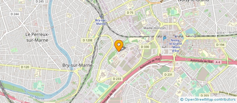 localisation de l'entreprise H24 CONSULTING à NOISY-LE-GRAND
