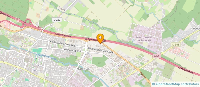 localisation de l'entreprise H24 EASY RENT à PAU