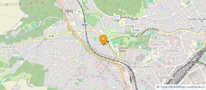 localisation de l'entreprise H24 SECUR à IGNY