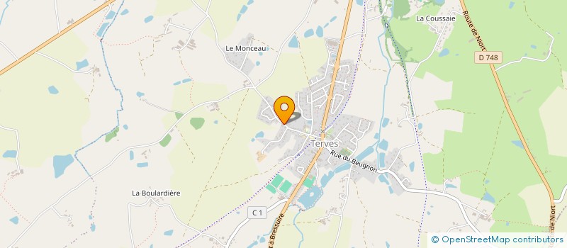 localisation de l'entreprise H2A  BRESSUIRE