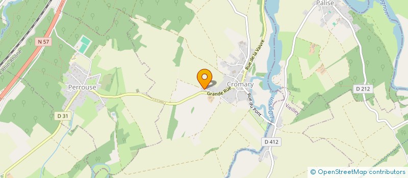 localisation de l'entreprise H2A  CROMARY