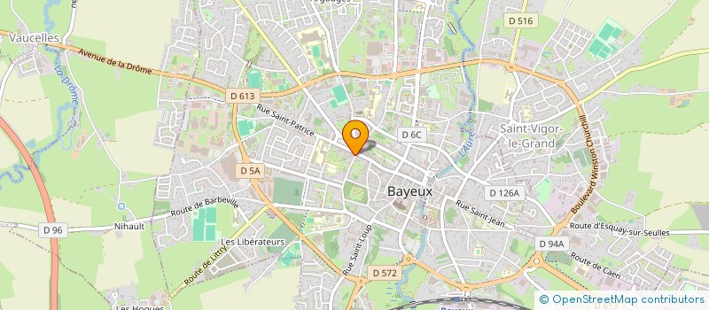localisation de l'entreprise H2A  BAYEUX