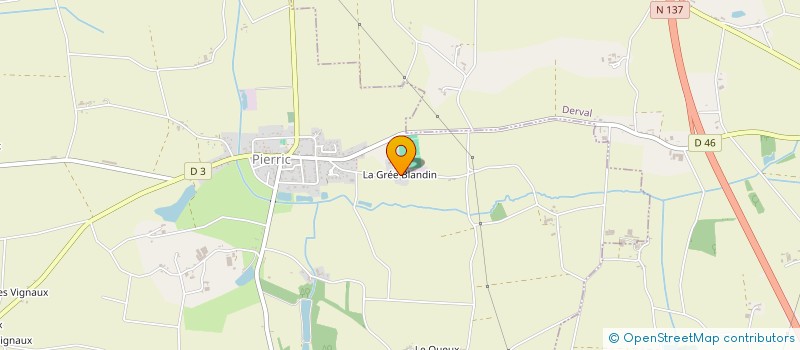 localisation de l'entreprise H2A  PIERRIC