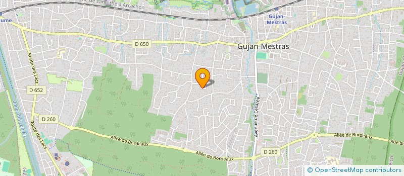 localisation de l'entreprise H2A  GUJAN-MESTRAS