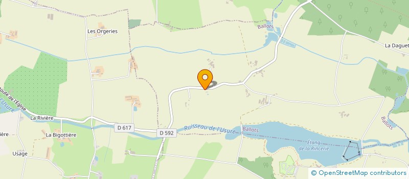 localisation de l'entreprise H2A  BALLOTS