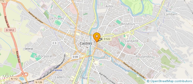 localisation de l'entreprise H2A CONSEIL à CASTRES