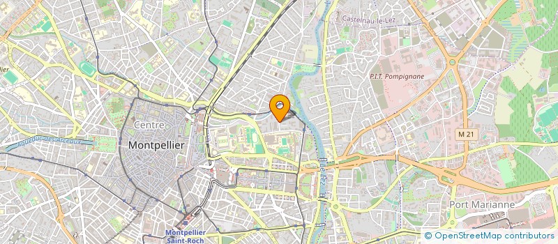 localisation de l'entreprise H2A DISTRIBUTION à MONTPELLIER
