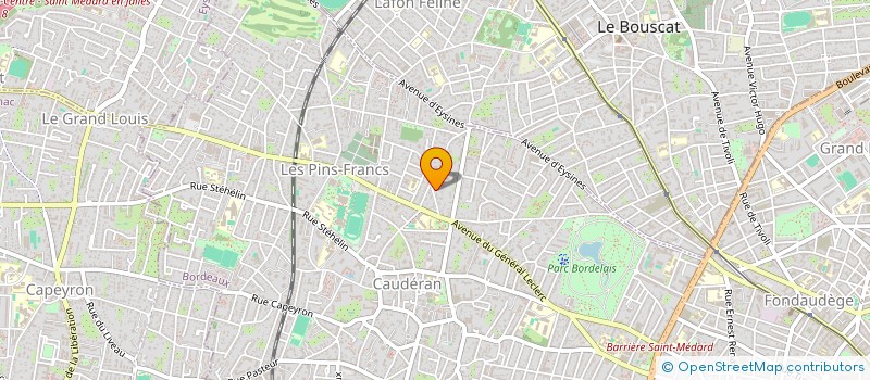 localisation de l'entreprise H2A IMMOBILIER  BORDEAUX