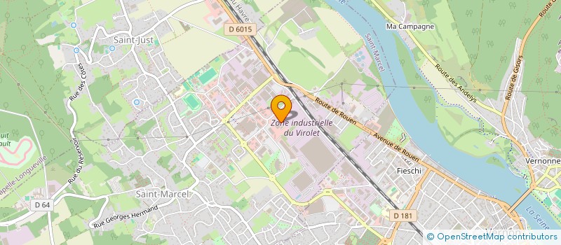 localisation de l'entreprise H2B  SAINT-MARCEL