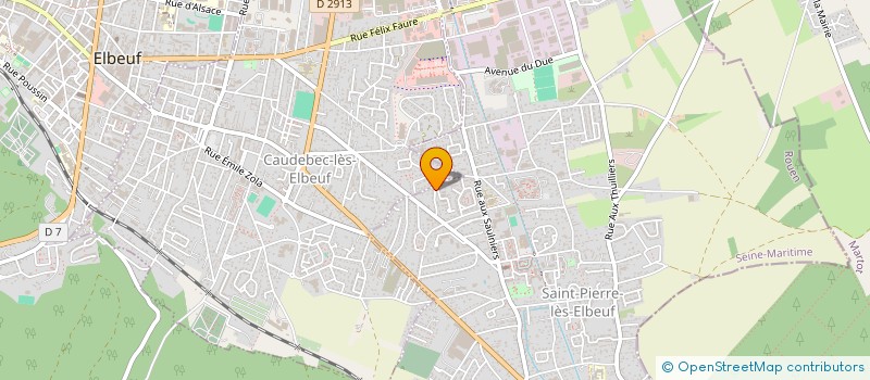 localisation de l'entreprise H2B1 LOCATION  SAINT-PIERRE-LES-ELBEUF