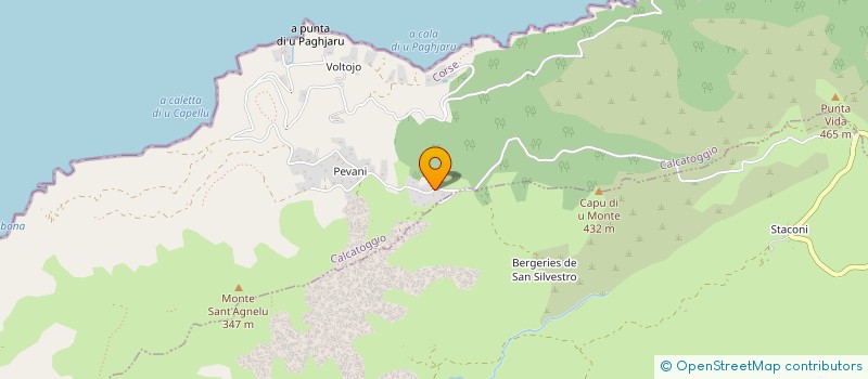 localisation de l'entreprise H2C  CALCATOGGIO