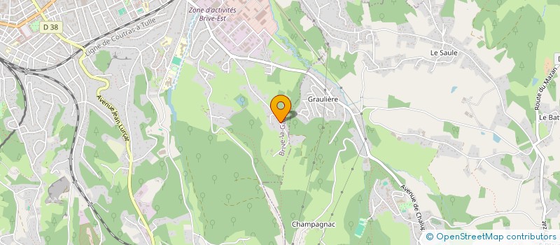 localisation de l'entreprise H2C  BRIVE-LA-GAILLARDE