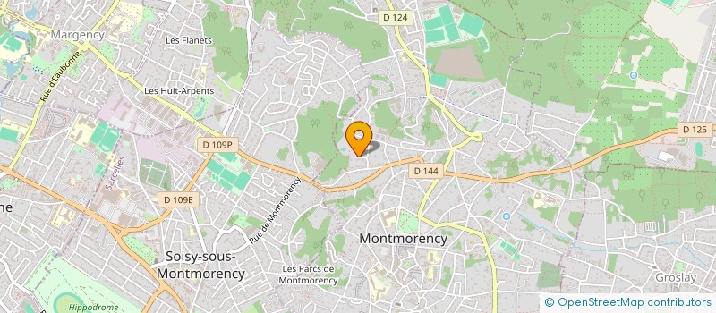 localisation de l'entreprise H2D-1  MONTMORENCY