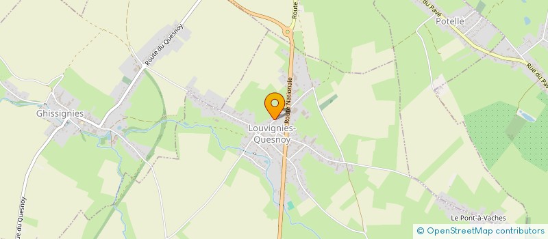localisation de l'entreprise H2D à LOUVIGNIES-QUESNOY