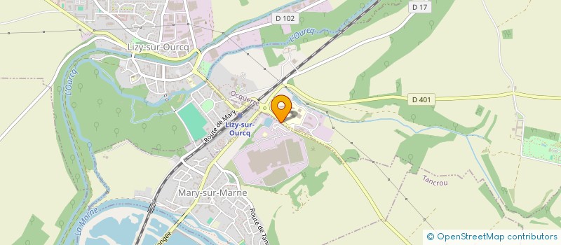 localisation de l'entreprise H2D DIDIER MARY  MARY-SUR-MARNE