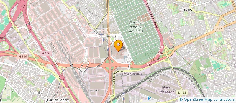 localisation de l'entreprise H2D THIAIS  THIAIS