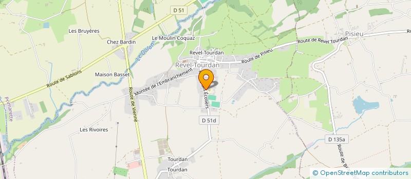 localisation de l'entreprise H2E MULTISERVICES  REVEL-TOURDAN