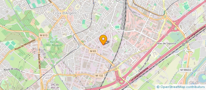 localisation de l'entreprise H2EAU  MONTPELLIER