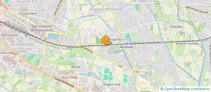 localisation de l'entreprise H2EAUX SOLUTIONS à AVIGNON