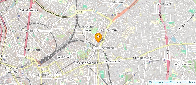localisation de l'entreprise H2G à MARSEILLE