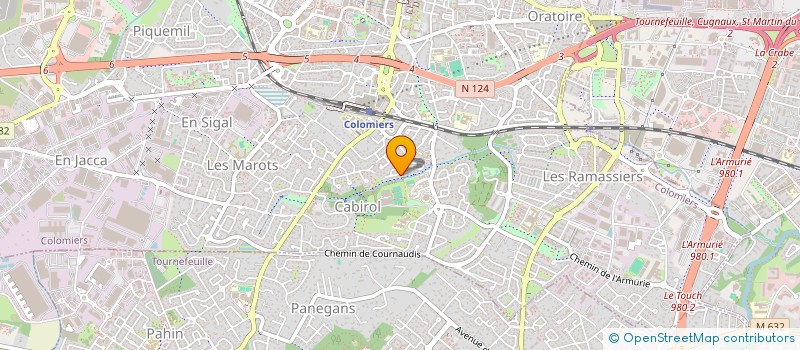 localisation de l'entreprise H2G à COLOMIERS