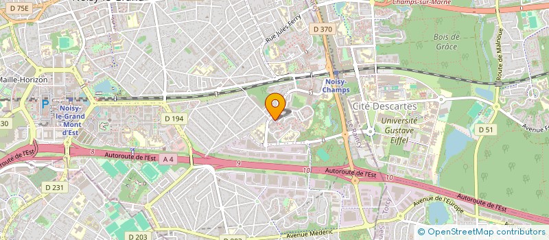 localisation de l'entreprise H2G PLOMBERIE  NOISY-LE-GRAND