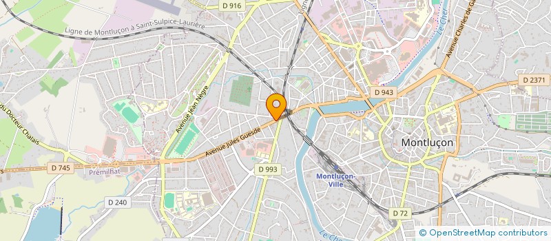 localisation de l'entreprise H2HD  MONTLUCON