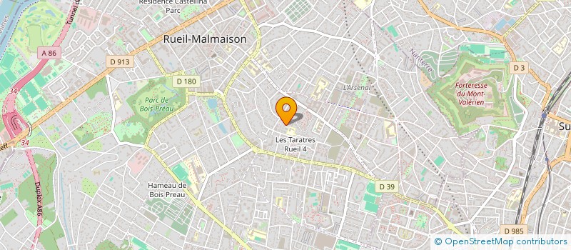 localisation de l'entreprise H2HOLD à RUEIL-MALMAISON